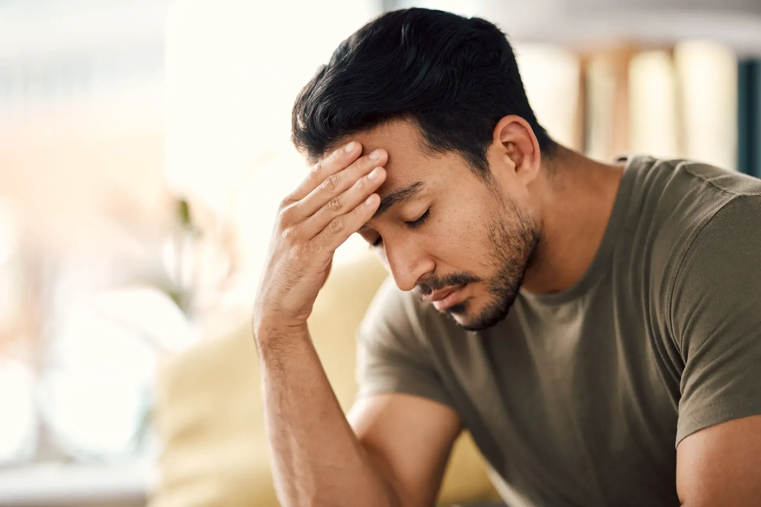 Portrait of patient recognizing brain fog symptoms at Physicians Ketamine Institute of Destin