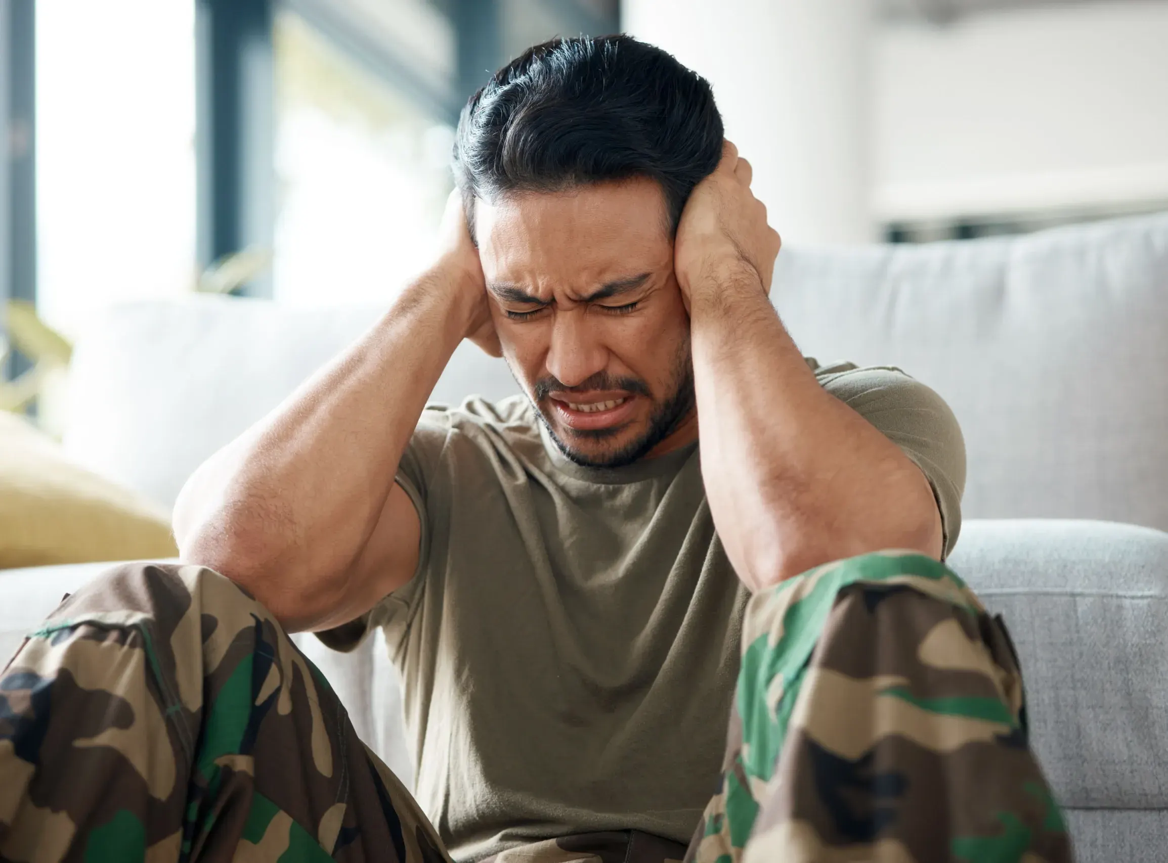 Person recognizing PTSD symptoms at Physicians Ketamine Institute Destin