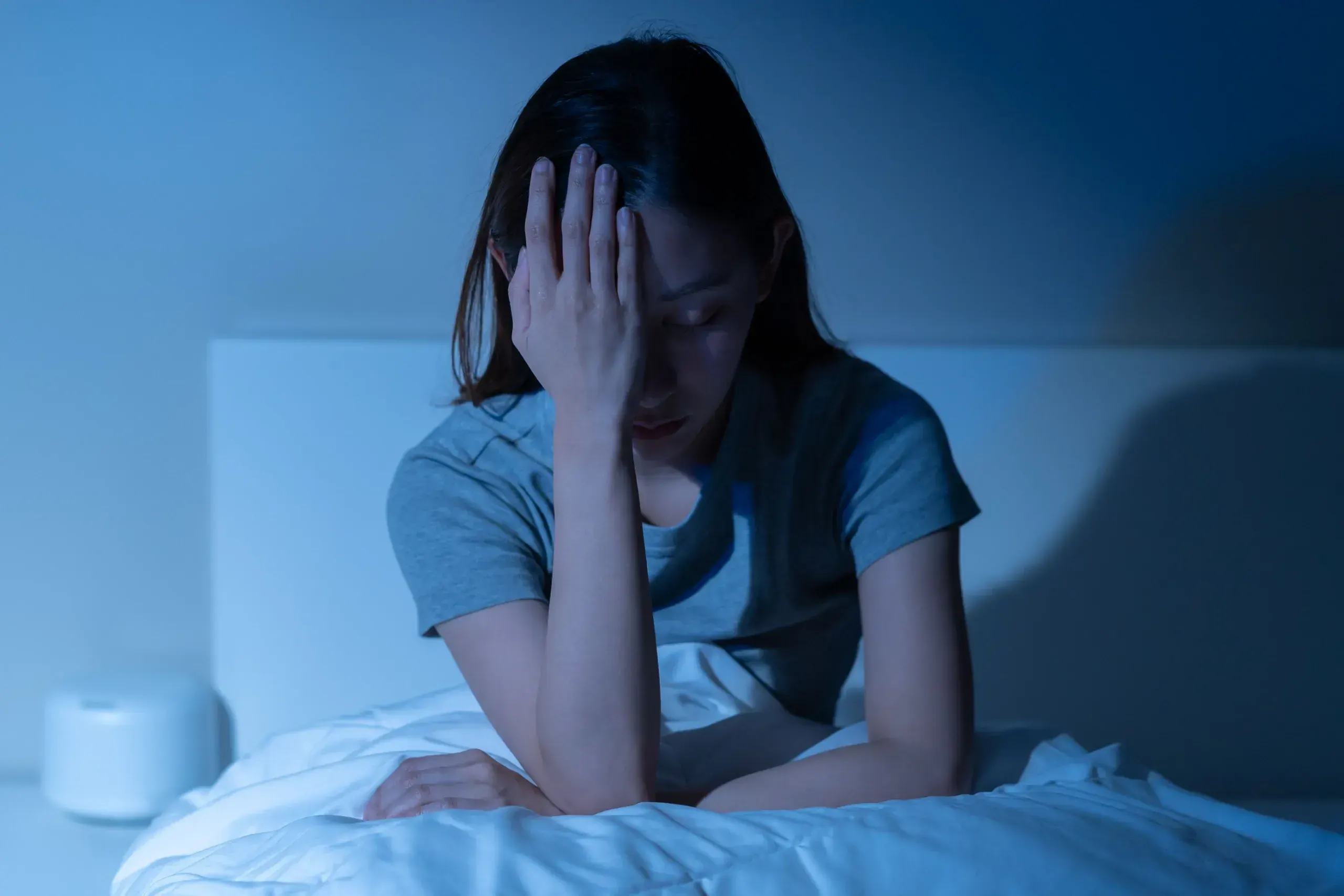 Diagram showing oxidative stress impact on sleep at Physicians Ketamine Institute Destin
