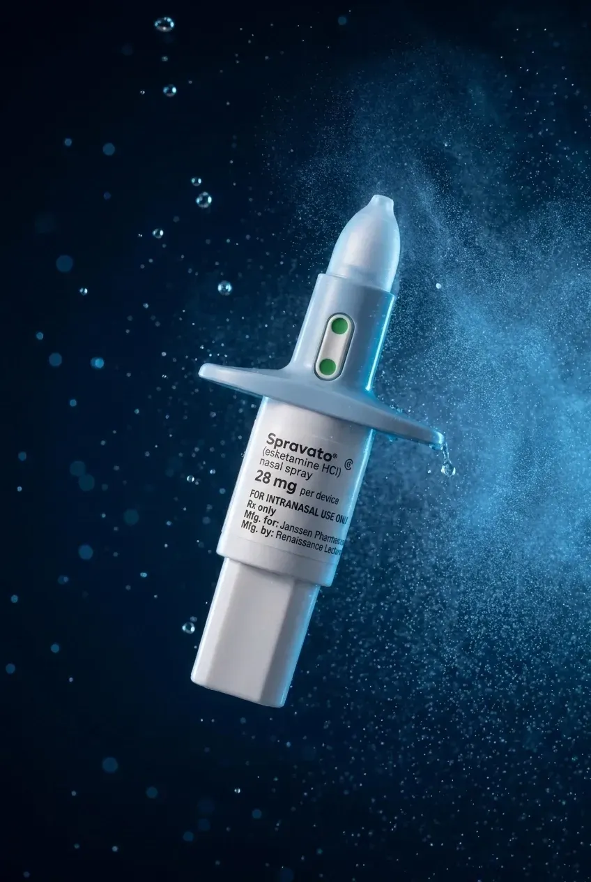 Patient consultation about Spravato esketamine treatment at Physicians Ketamine Institute Destin
