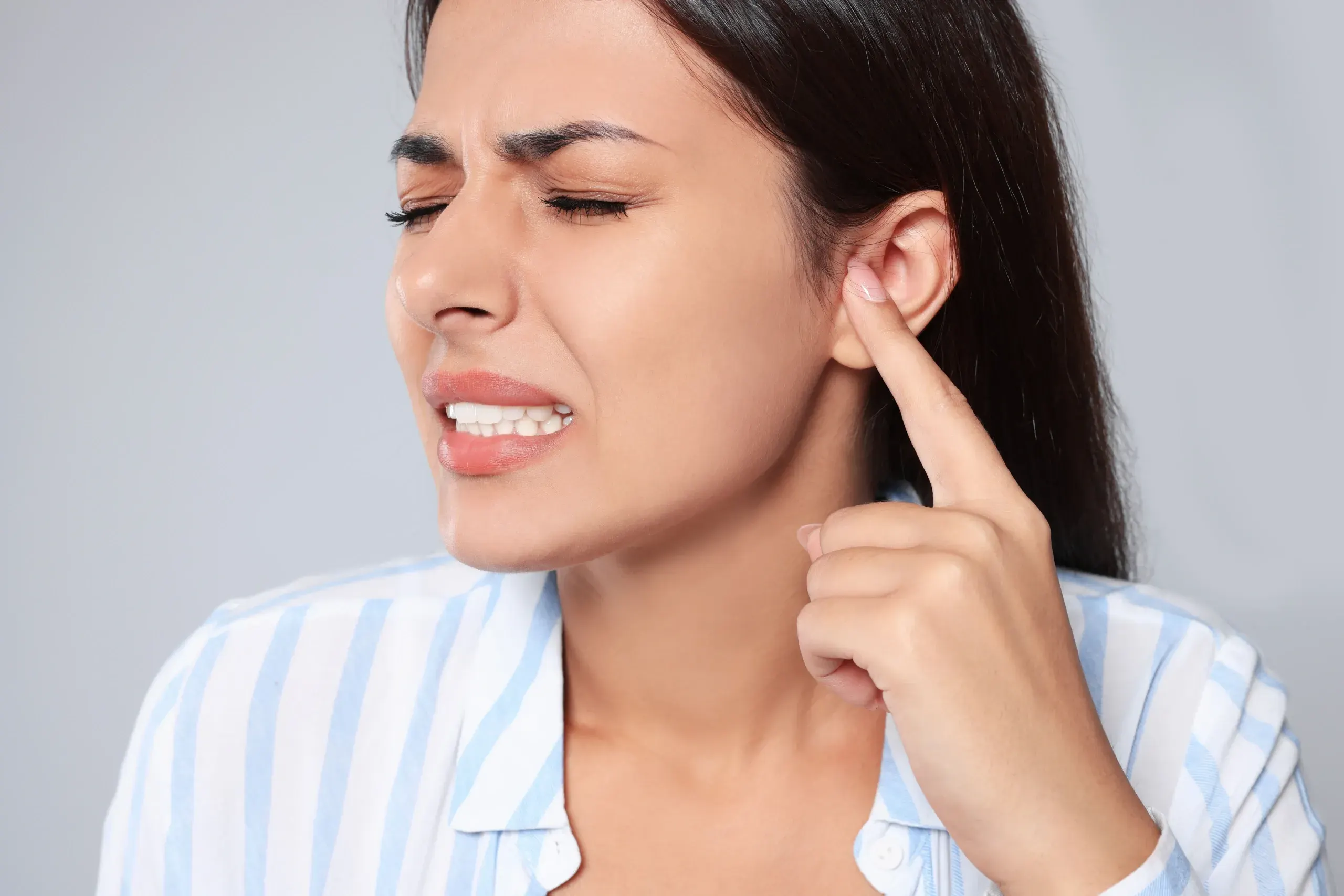 Person concerned about facial nerve pain at Physicians Ketamine Institute Destin